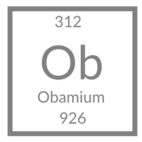 obamium element.